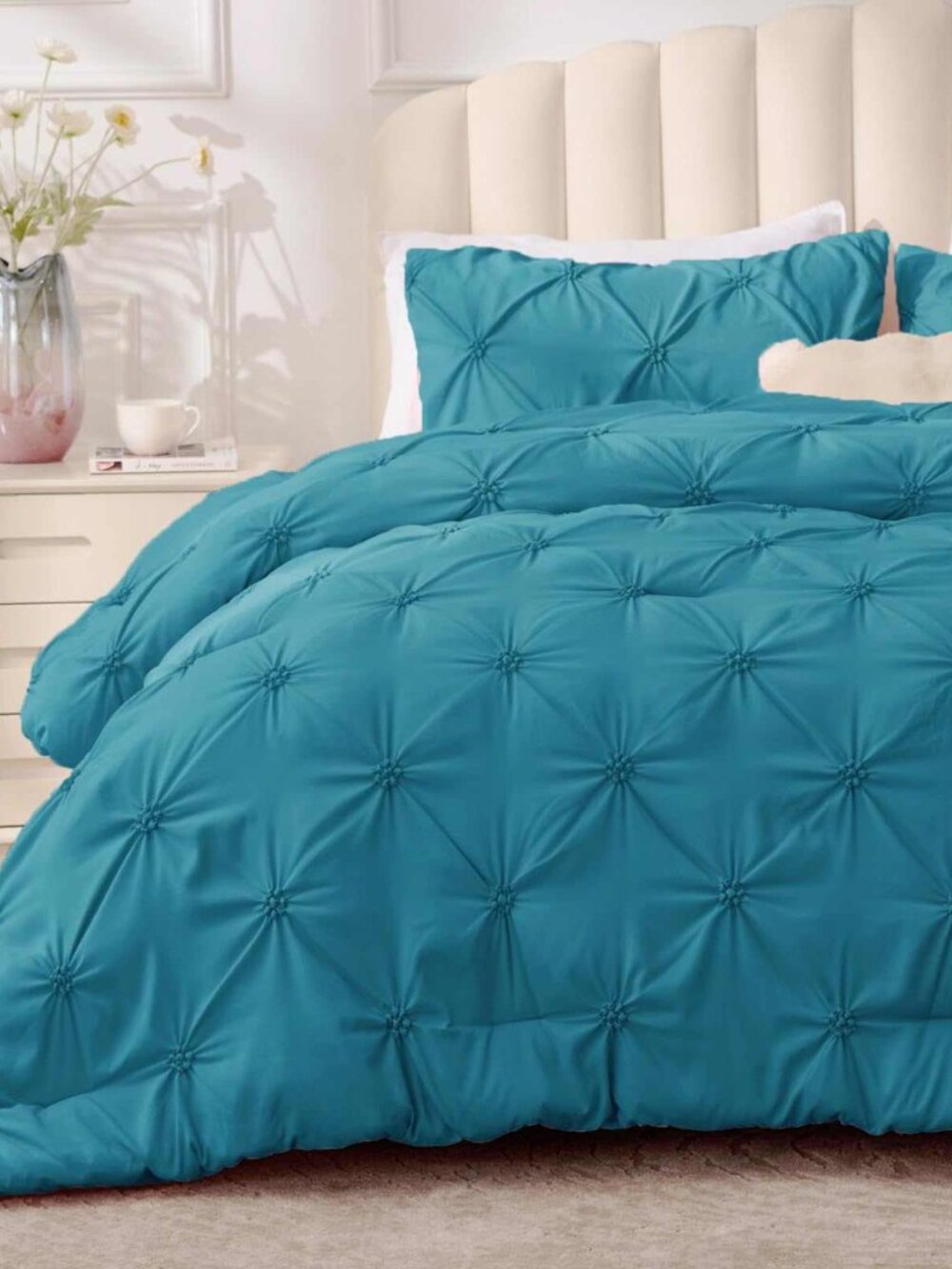 Teal Twin Comforter Set N1320